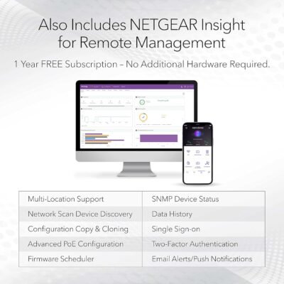 NETGEAR GS748T: Versatile 48-Port Managed Gigabit Switch with Cloud Management and Rackmount Flexibility 6 NETGEAR GS748T: Versatile 48-Port Managed Gigabit Switch with Cloud Management and Rackmount Flexibility