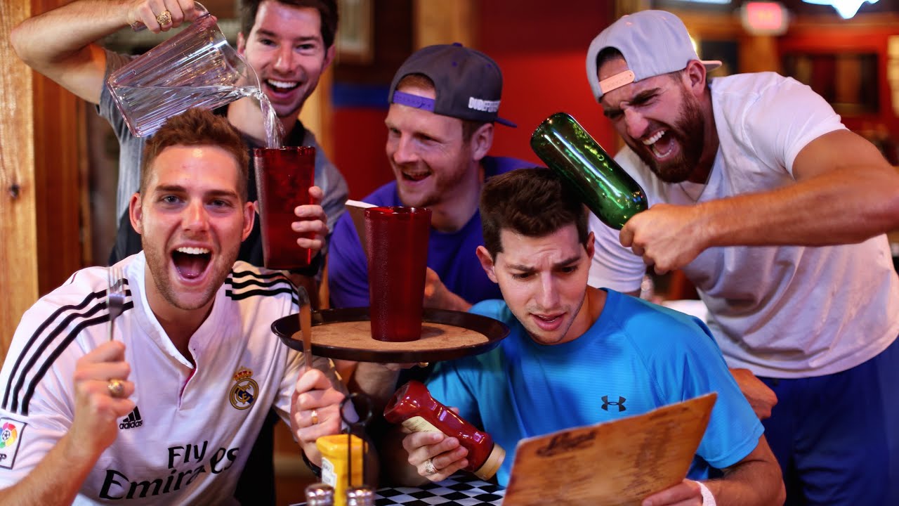 Dude Perfect🥕Restaurant Stereotypes