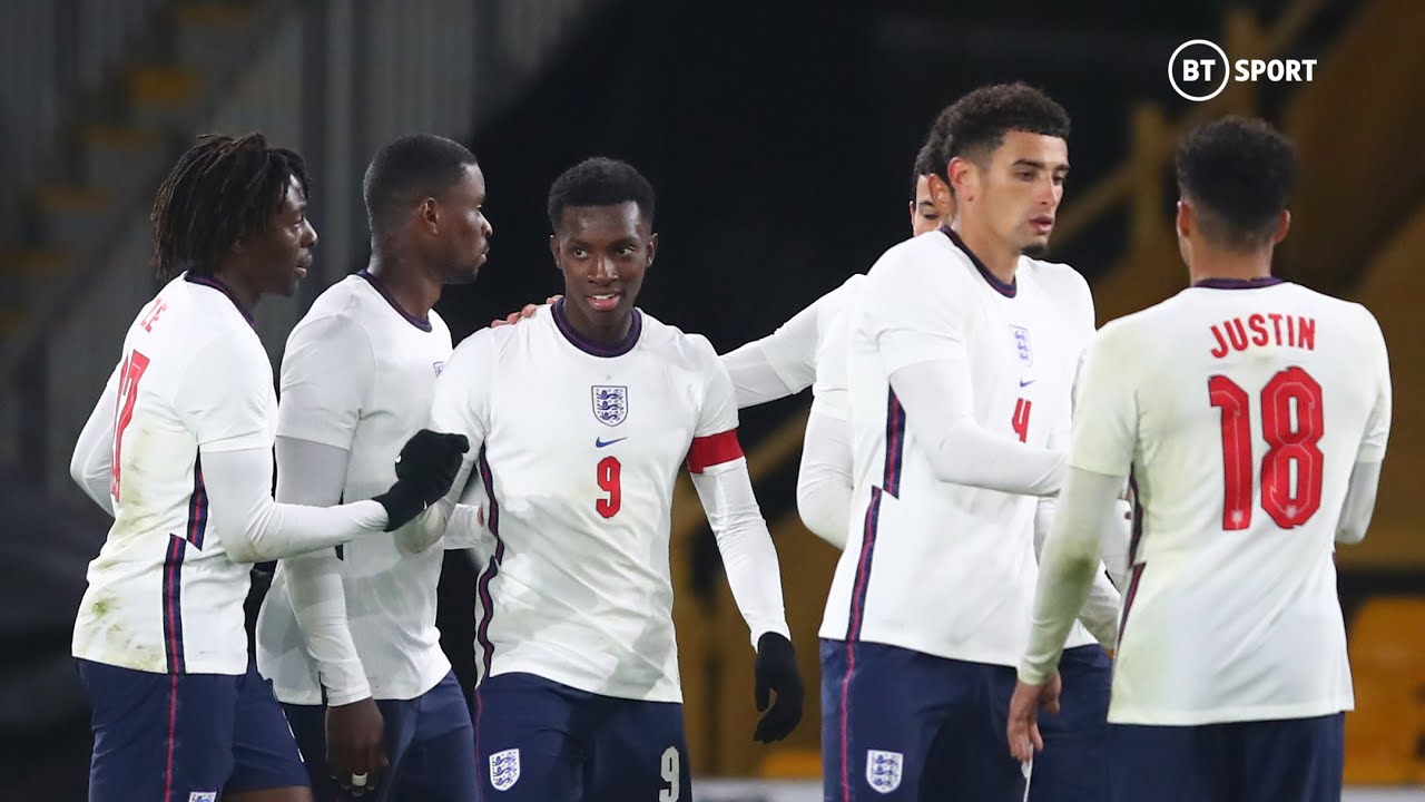 TNT Sports Football 🦊Eddie Nketiah breaks England goalscoring record! | Highlights: England U21s vs Turkey U21s (2-1)