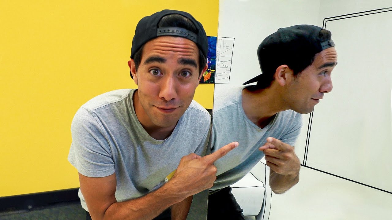 Zach King-Do these Mirror Optical Illusions confuse you?